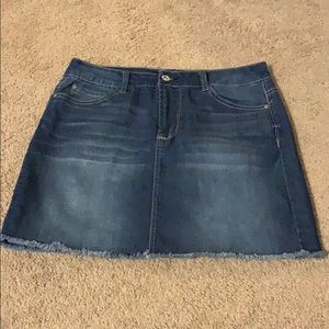 Wallflower Jeans Skirt Size 7